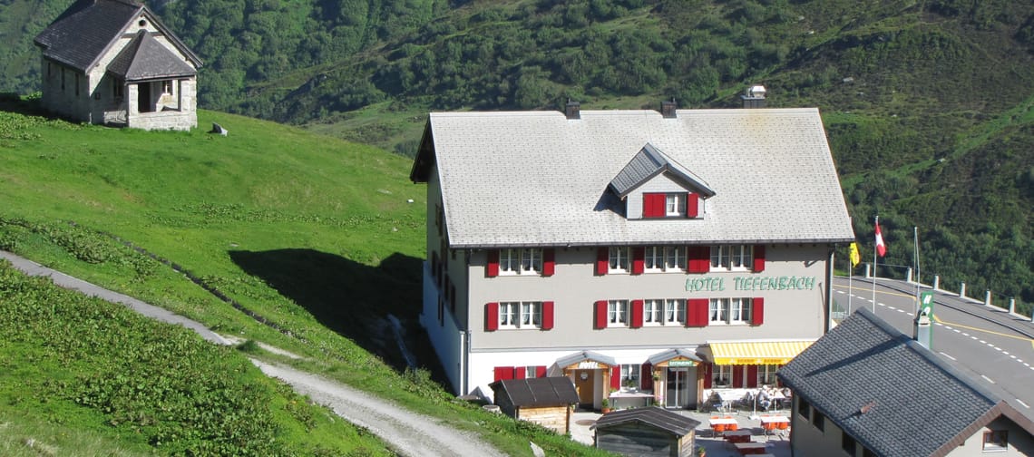 Aussenansicht Hotel Tiefenbach
