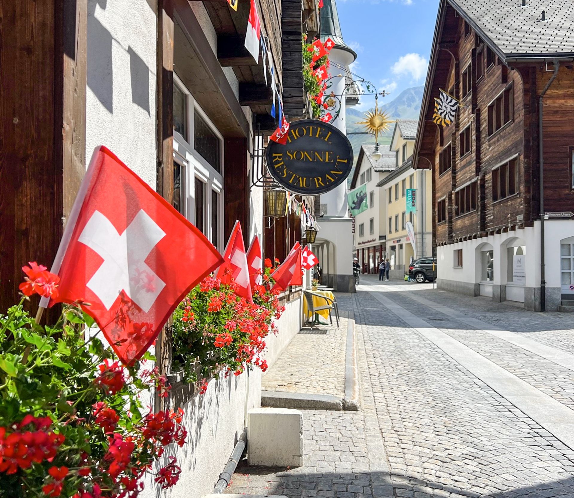 Andermatt village
