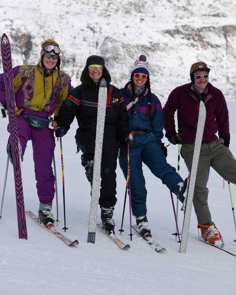 80'er Skitag Gemsstock