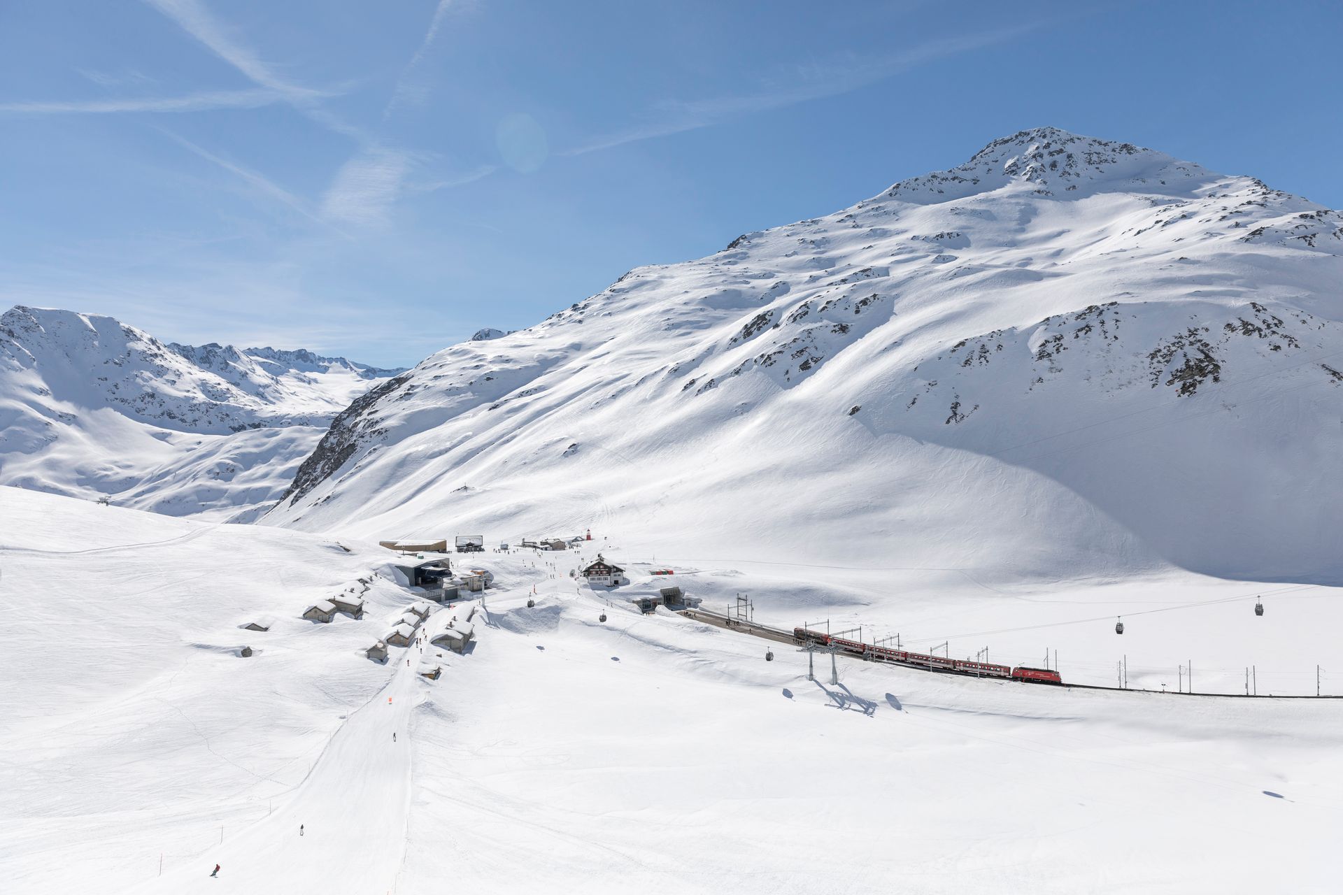 Oberalppass Winter