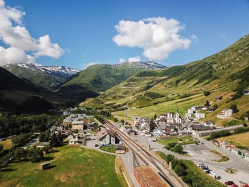 mys-Gemeinde Realp-Dorf Realp Richtung Furkapass Gemeinde Realp