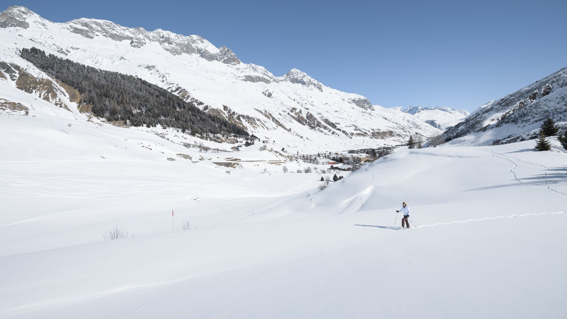 Schneeschuhlaufen Realp