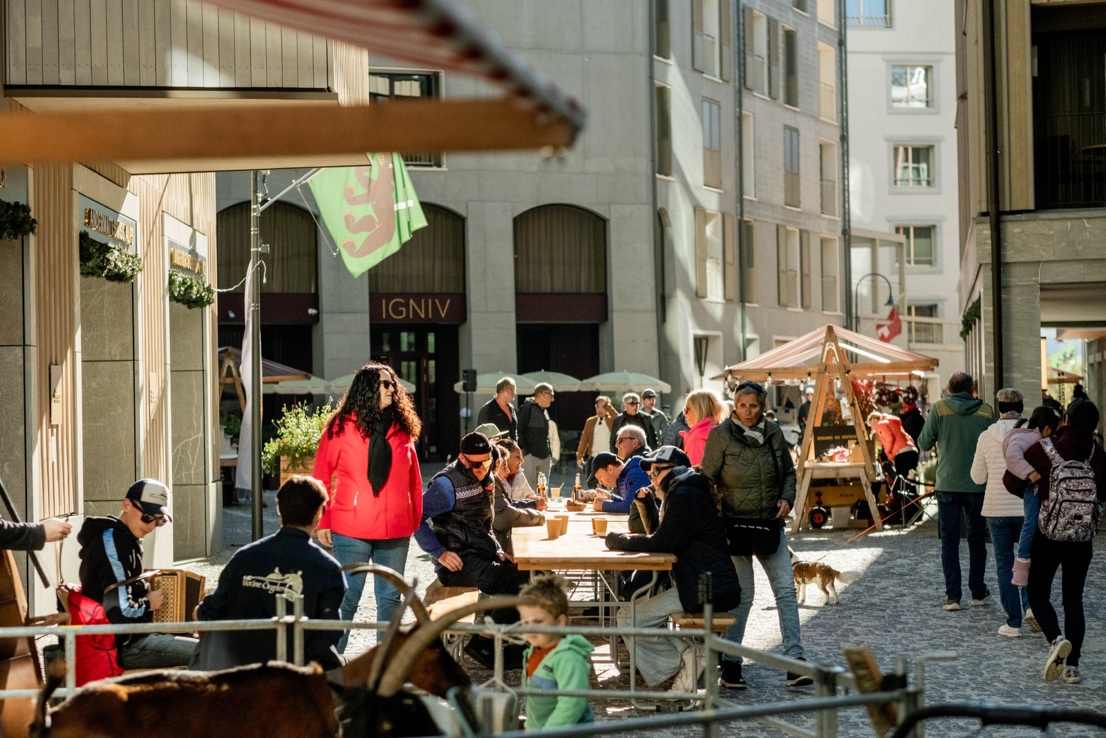 Mercato autunnale di Andermatt Reuss