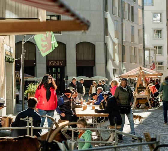 Herbstmarkt Andermatt Reuss