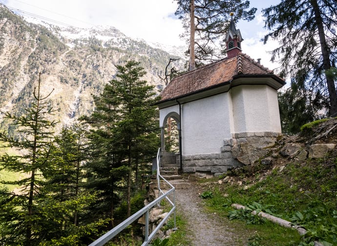 Kapelle von der Seite