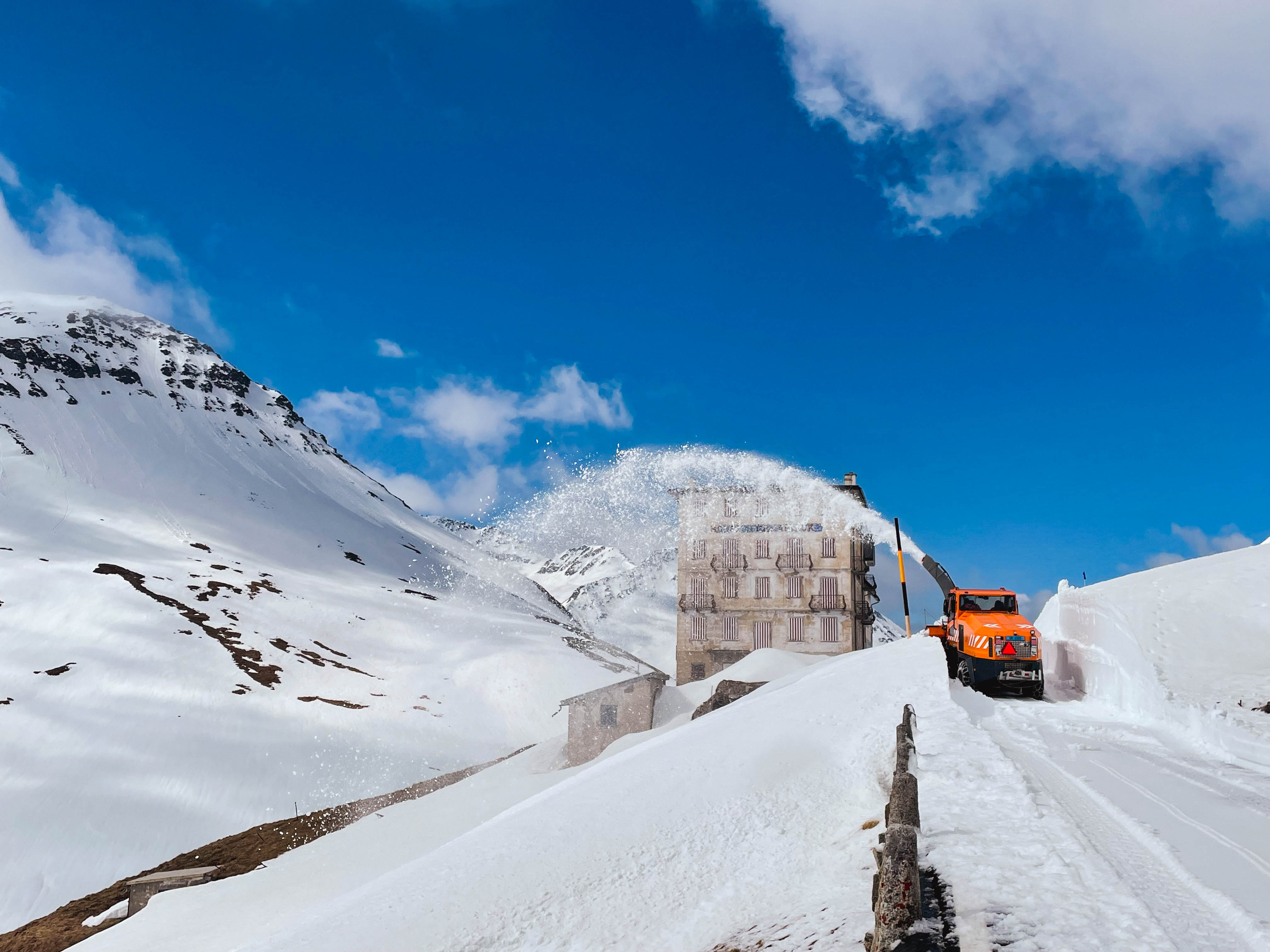 Blog Schneeräumung Alpenpässe