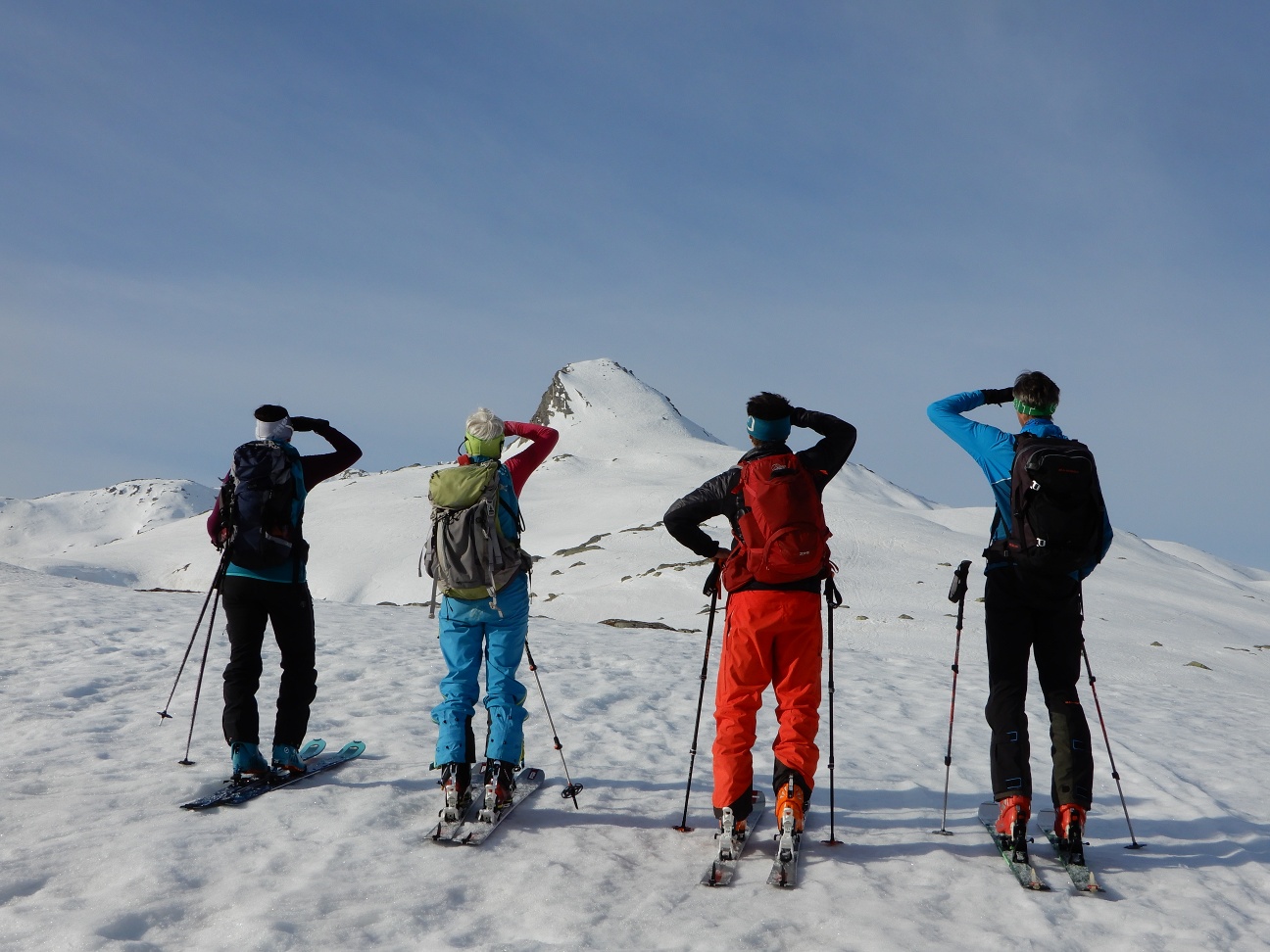 Pizzo dell`uomo Wintergipfel