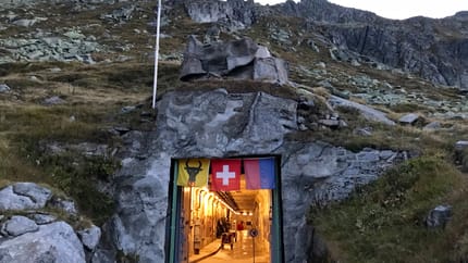 Sasso San Gottardo Eingang