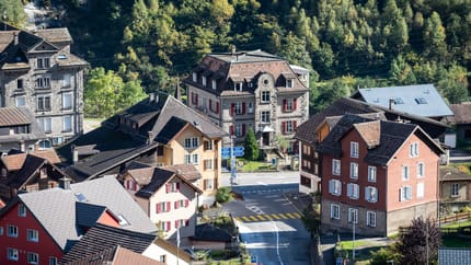 Dorf Wassen