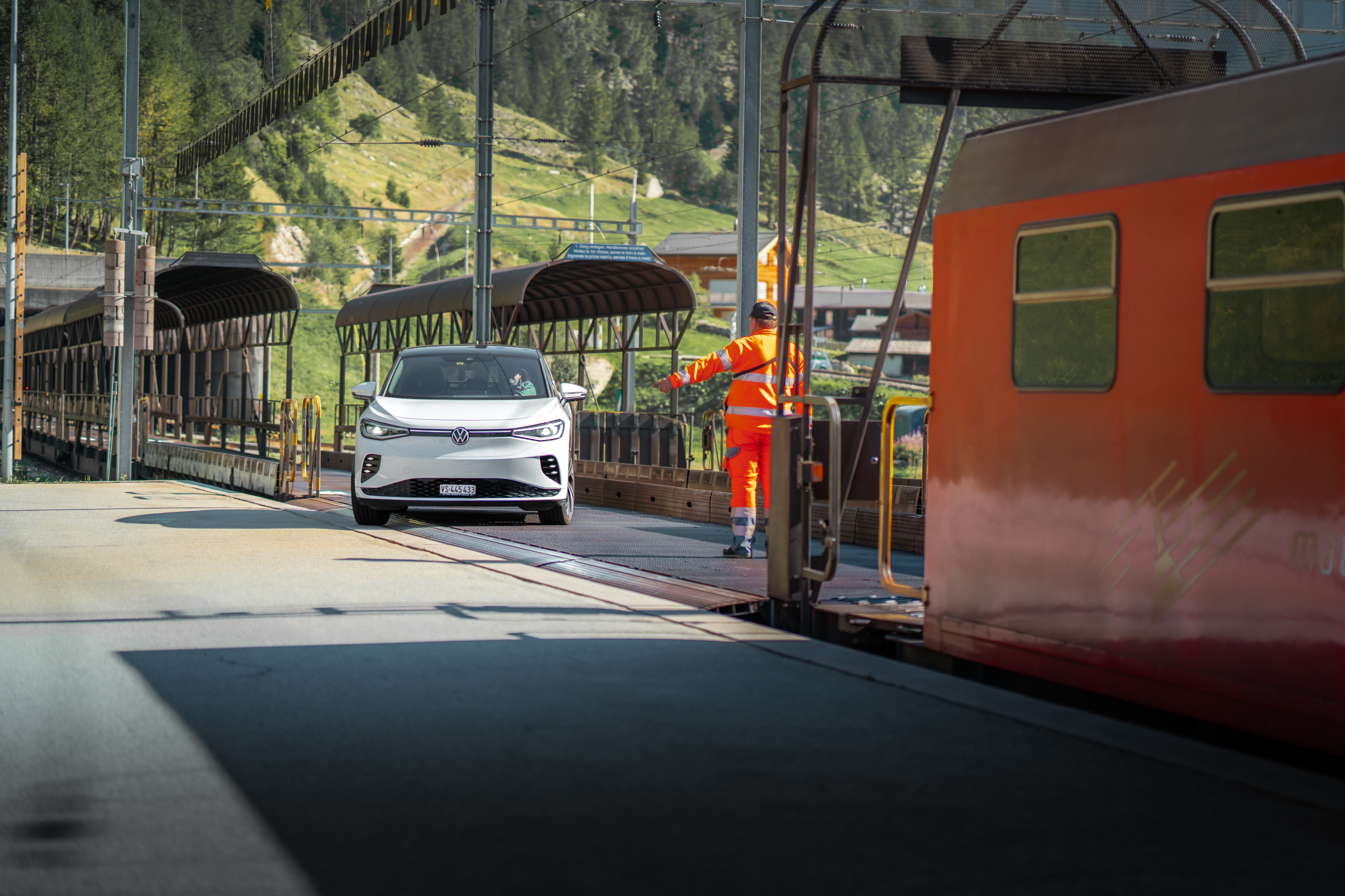 mys-Chargement de voiture Furka-Autoverlad Furka