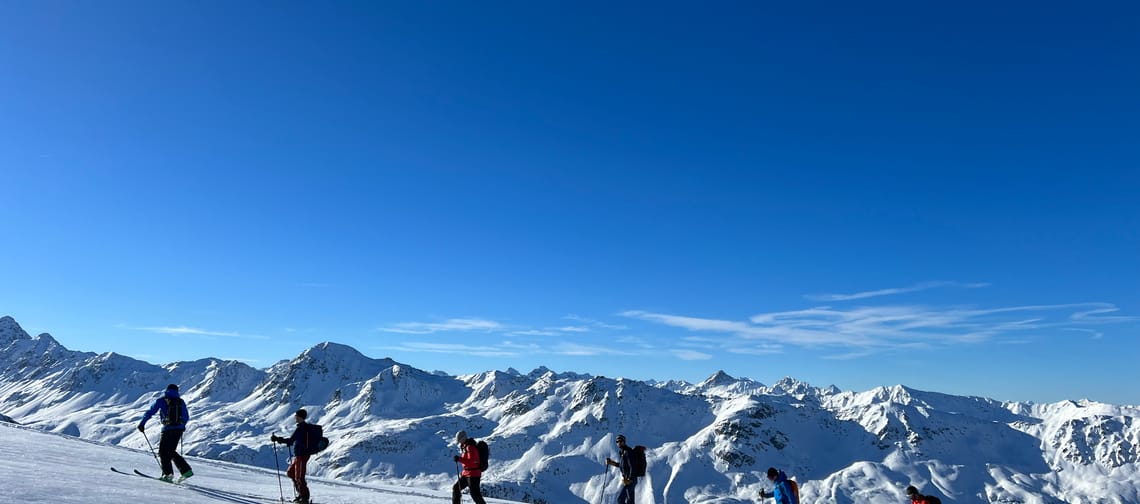 Skitour mit disentis-guides