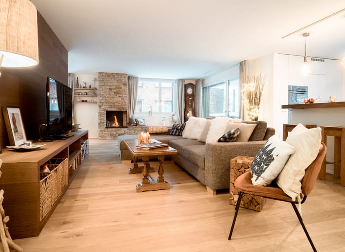 mys-Appartement Alpine Chic-Wohnzimmer