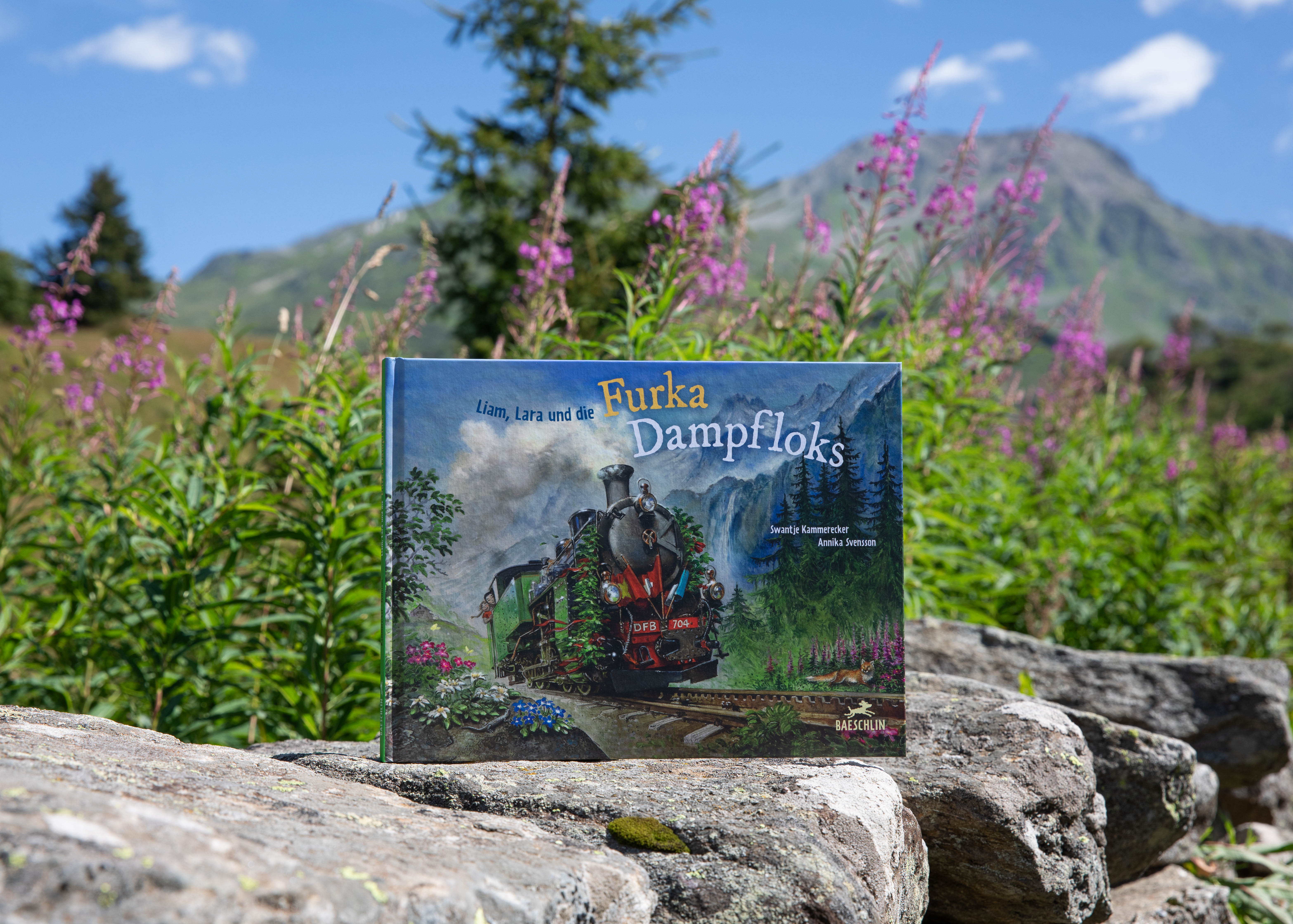 Kinderbuch - Liam, Lara und die Furka Dampfloks