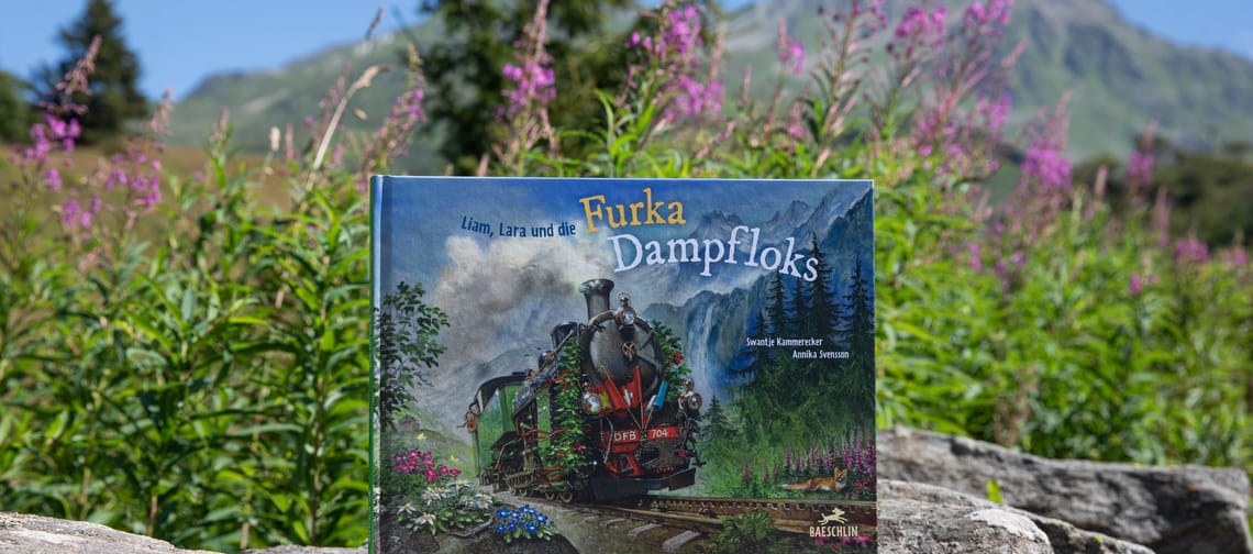 Kinderbuch - Liam, Lara und die Furka Dampfloks
