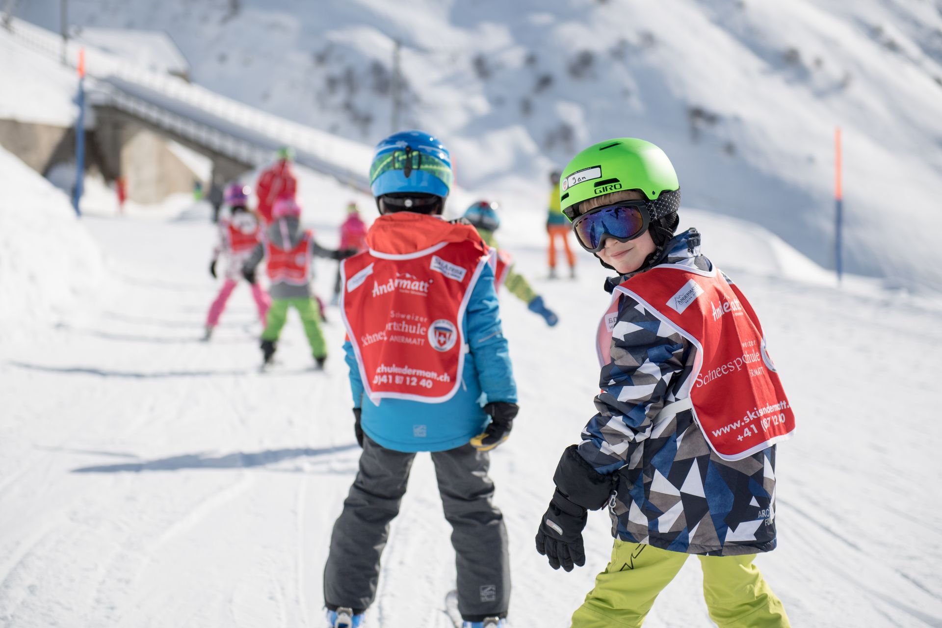 Schweizer Schneesportschule Andermatt Kinderunterricht