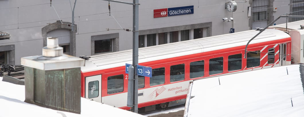 Bahnhof Göschenen 2019 Valentin Luthiger