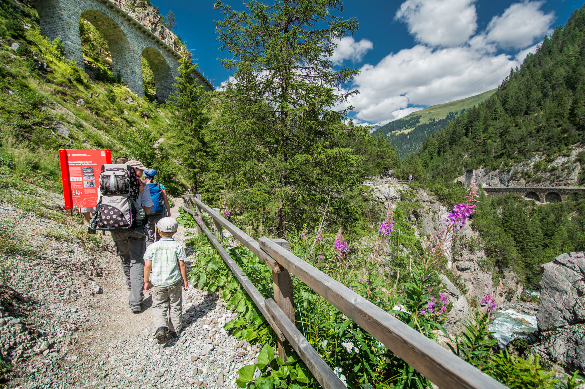 Bahnerlebnisweg Albula