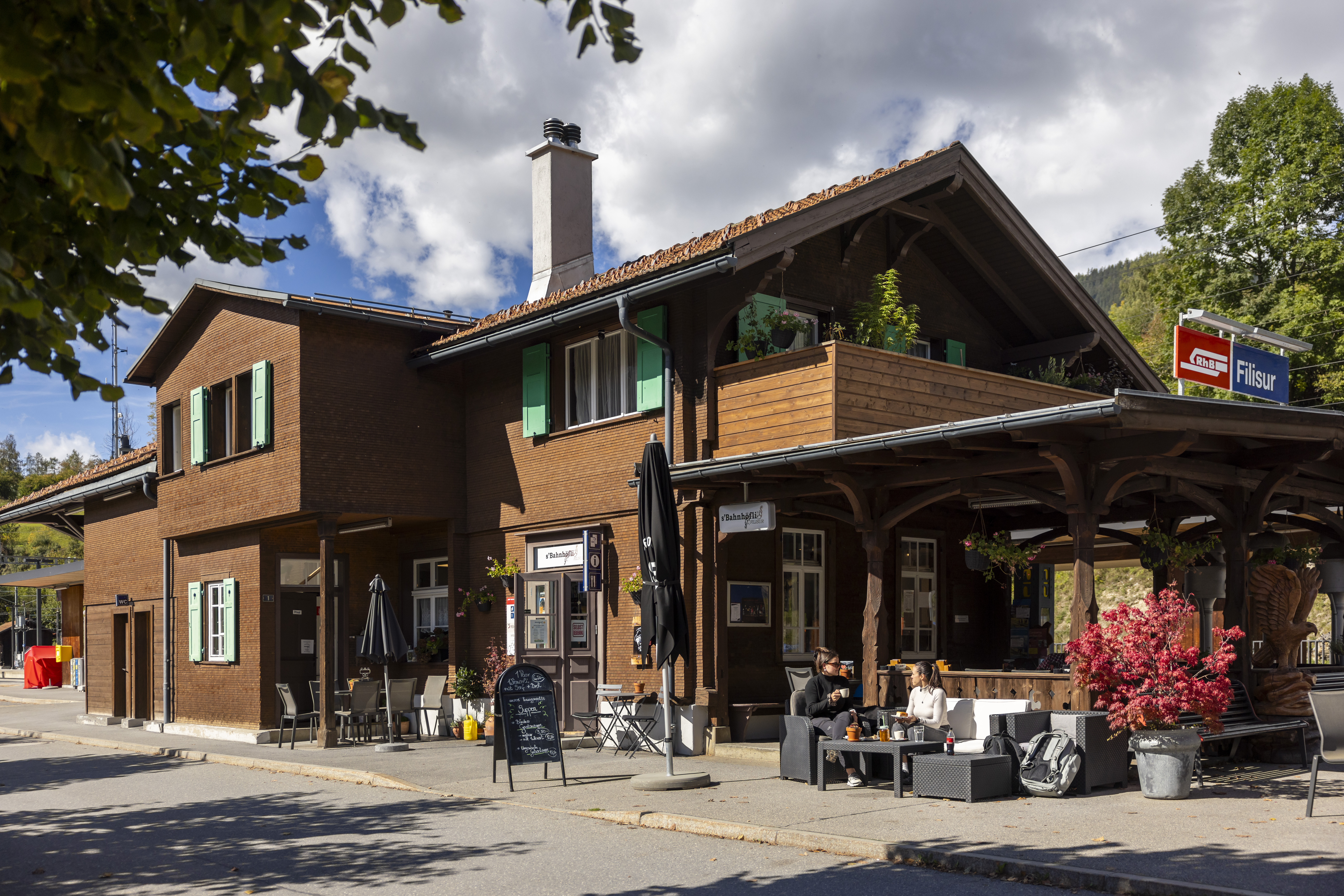Bahnhöfli Filisur Aussenansicht