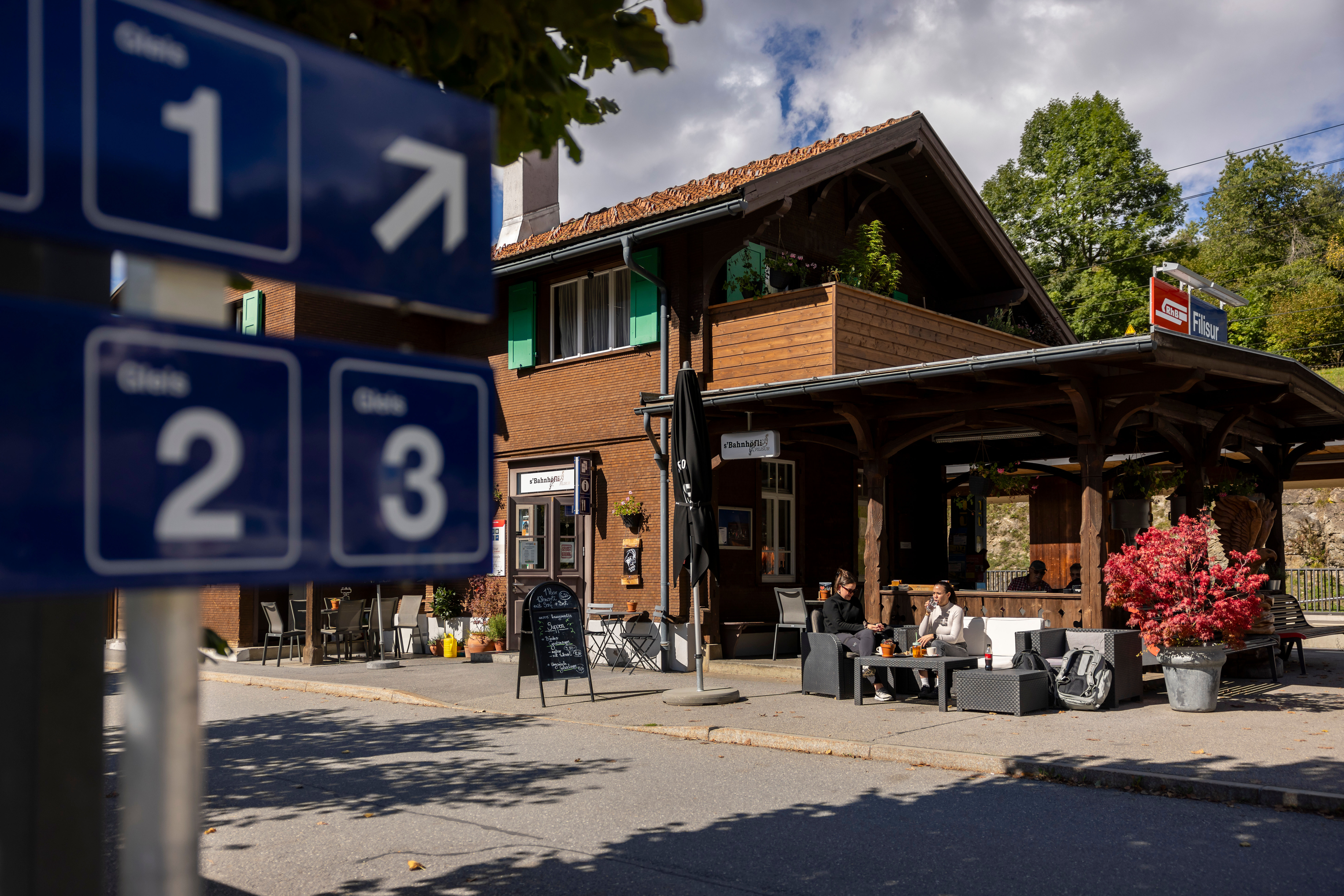 Bahnhof Filisur Aussenansicht