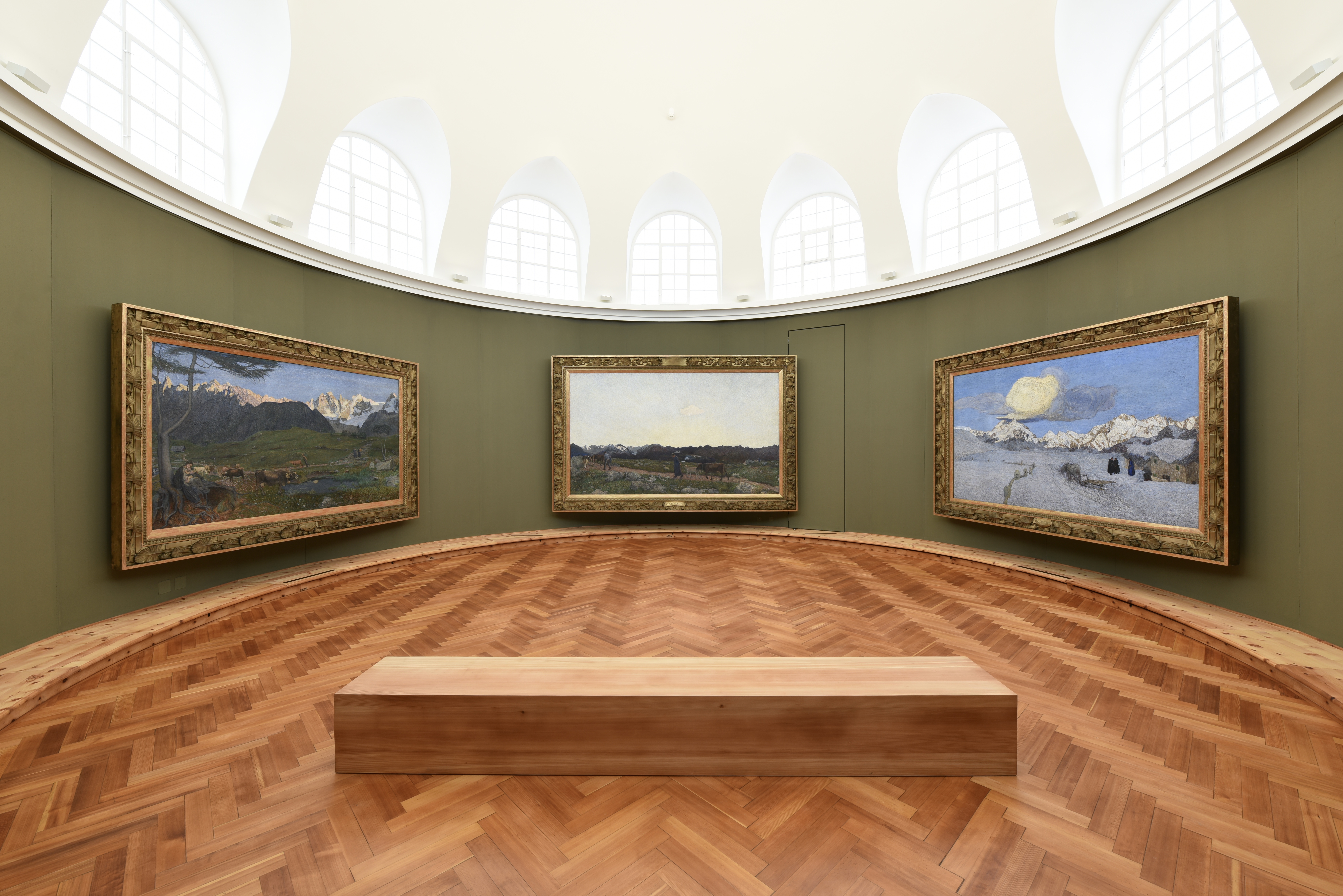 Segantini Museum Innenansicht Bilder