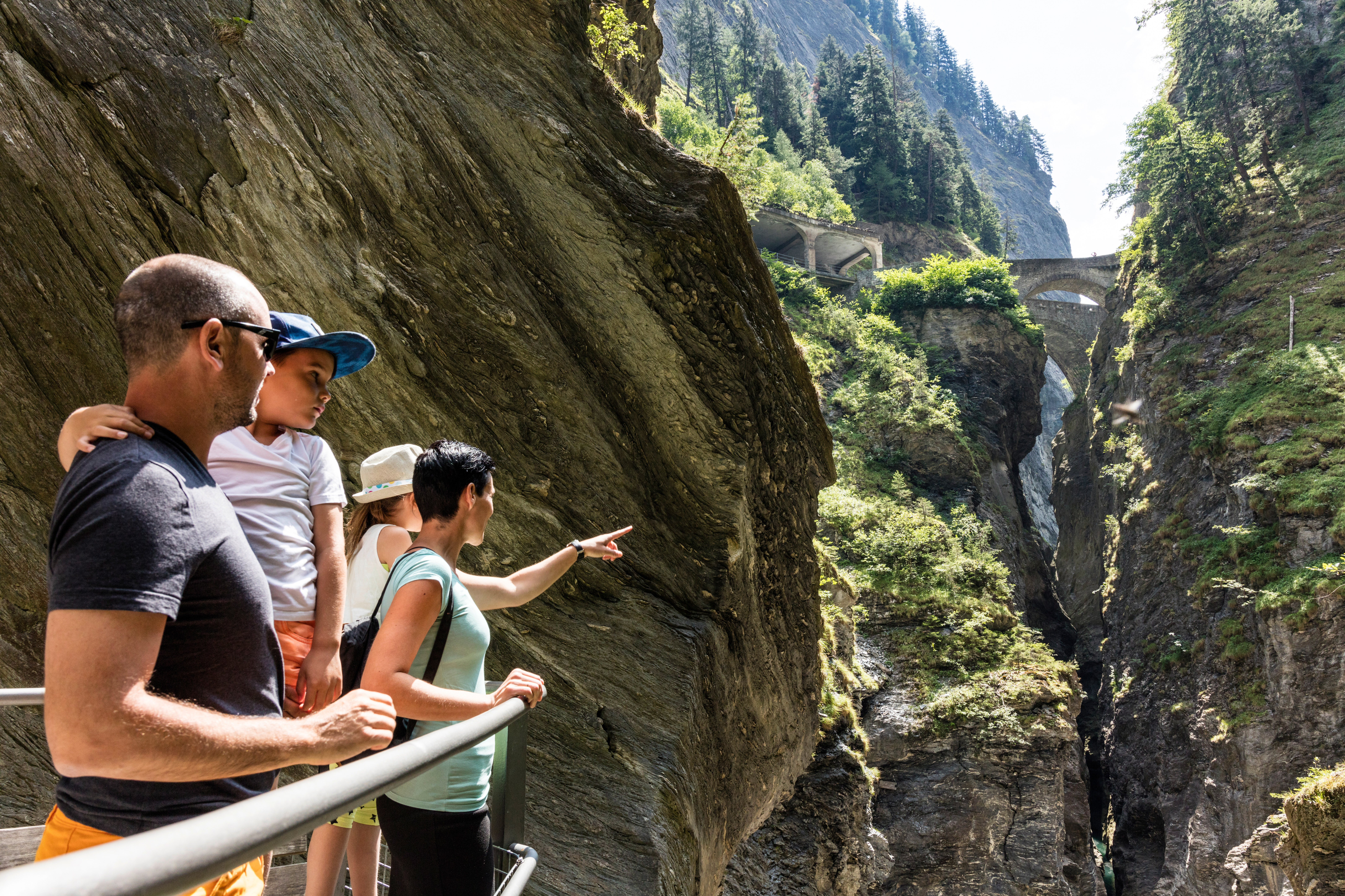 Viamala-Schlucht Übersicht