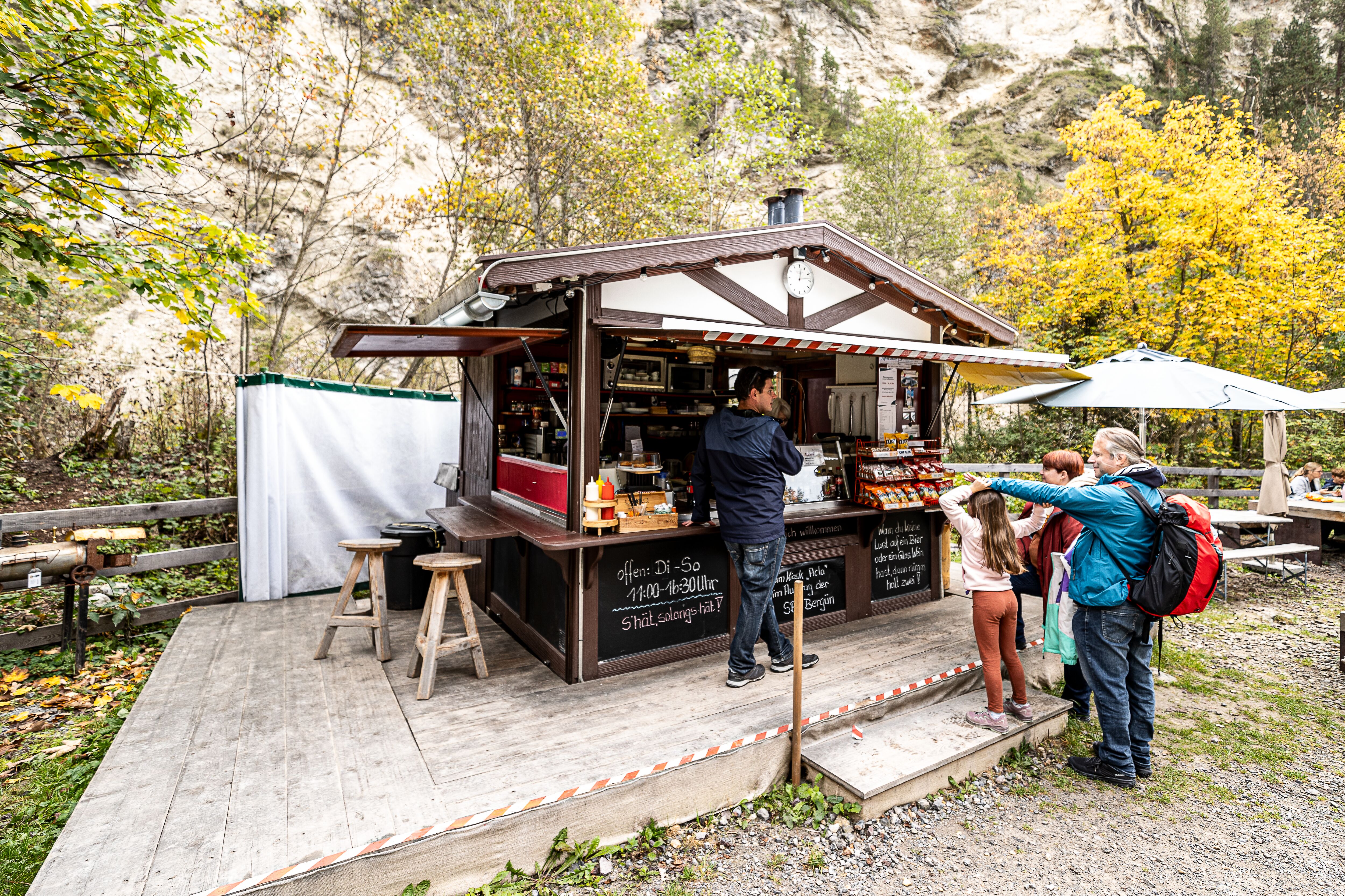 Infokiosk Landwasserviadukt