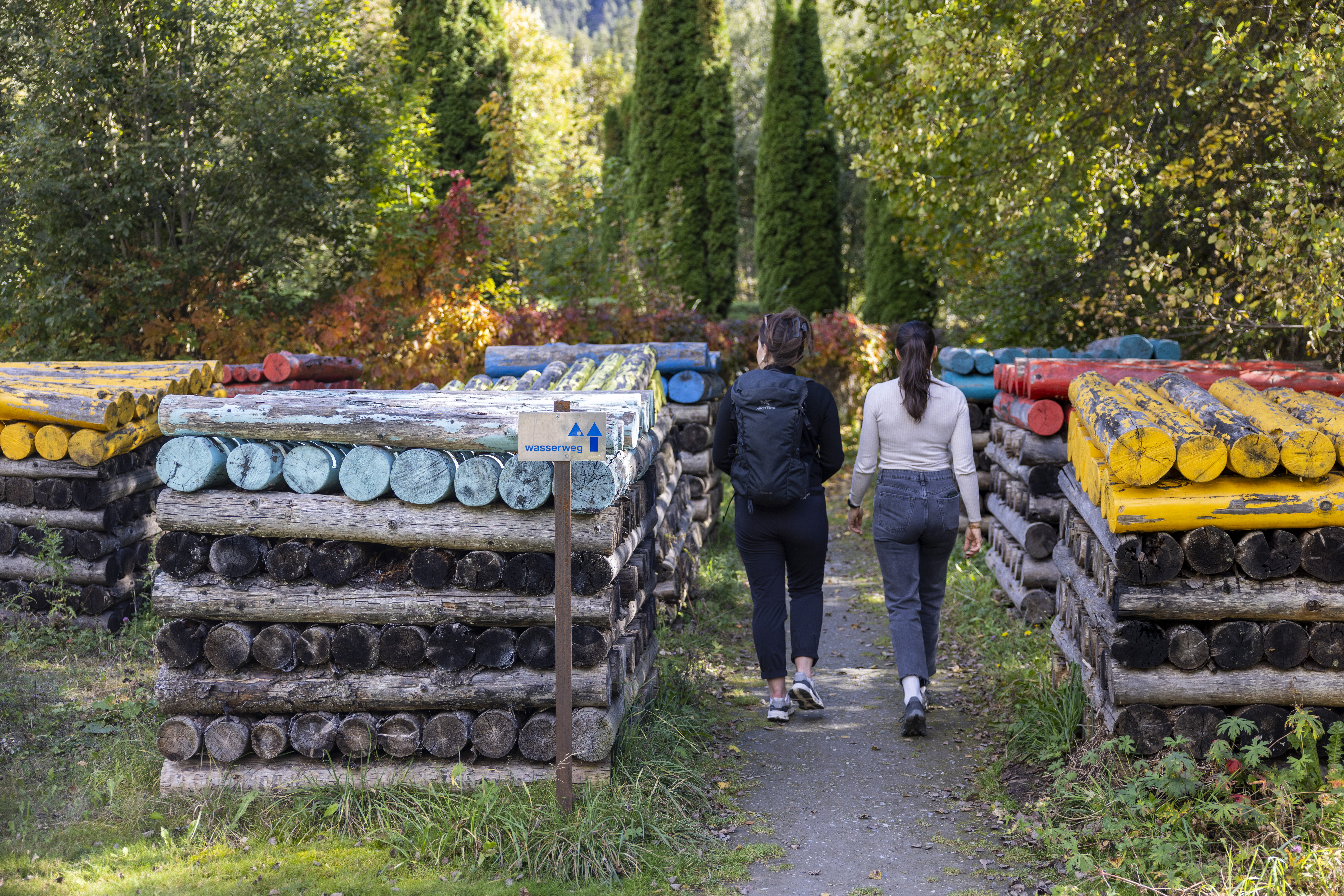 Wasserweg Ansaina Holz