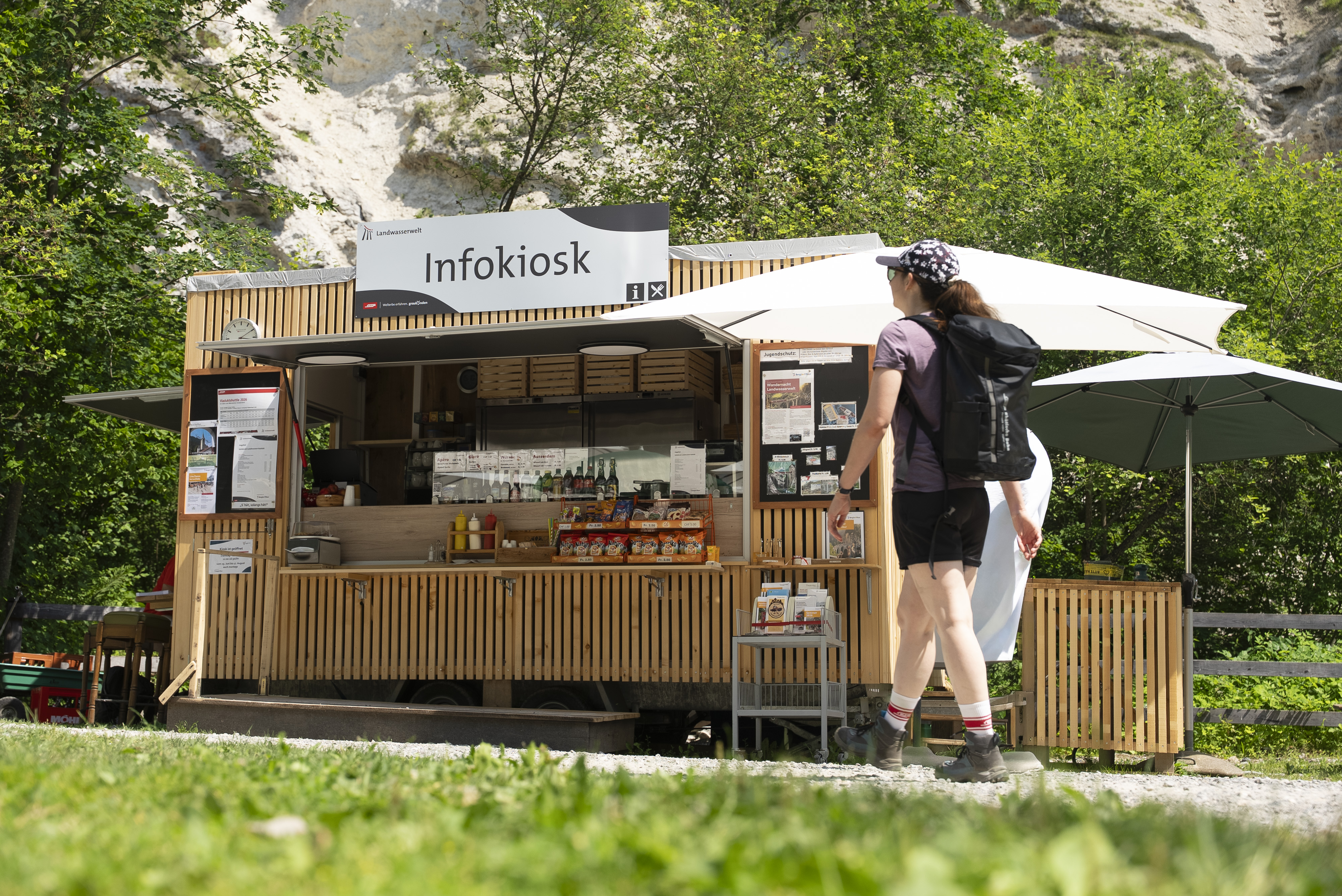Infokiosk Landwasserviadukt neu