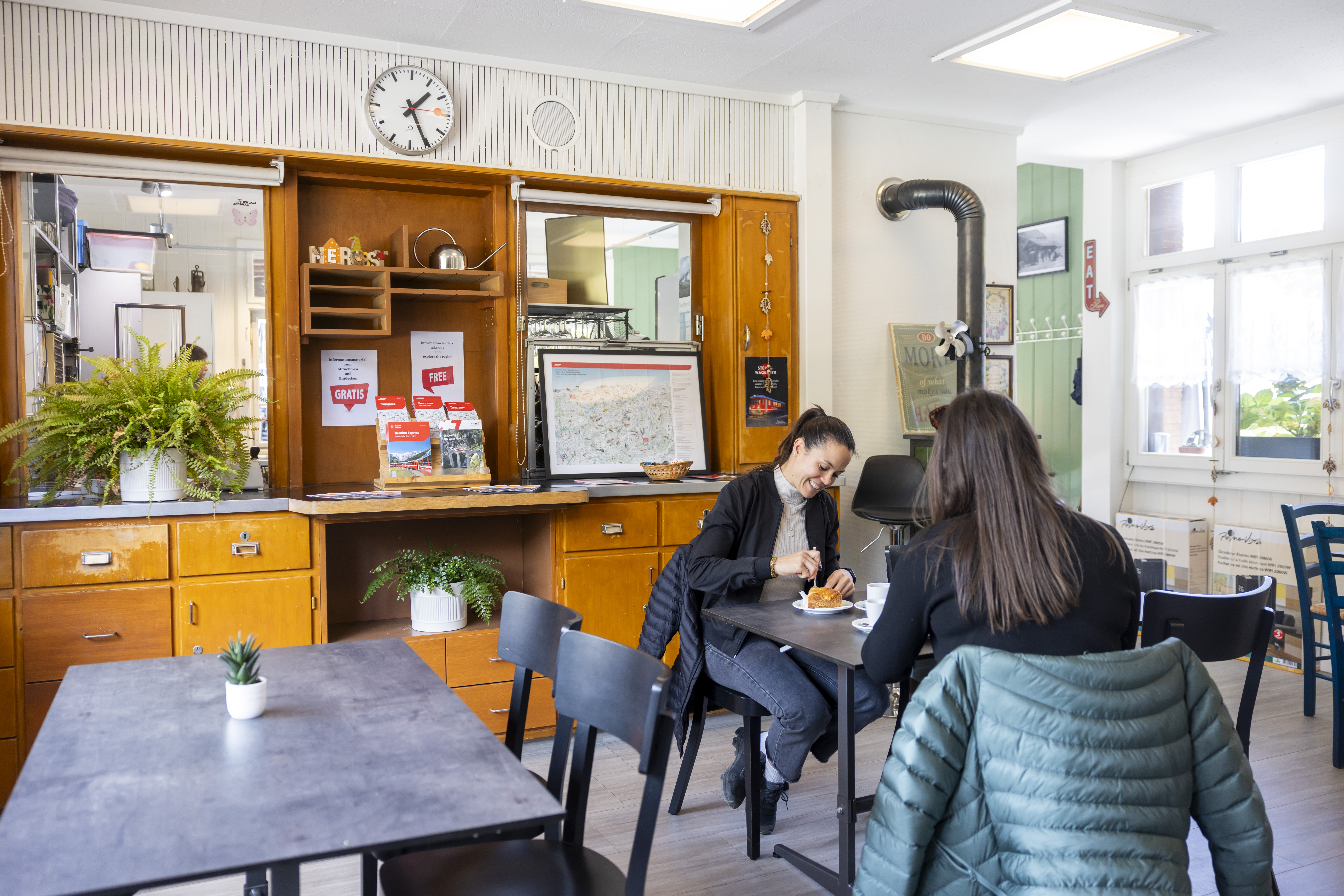 Bahnhöfli Filisur Innenansicht
