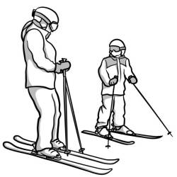 Ski am Mittwoch : Kinder