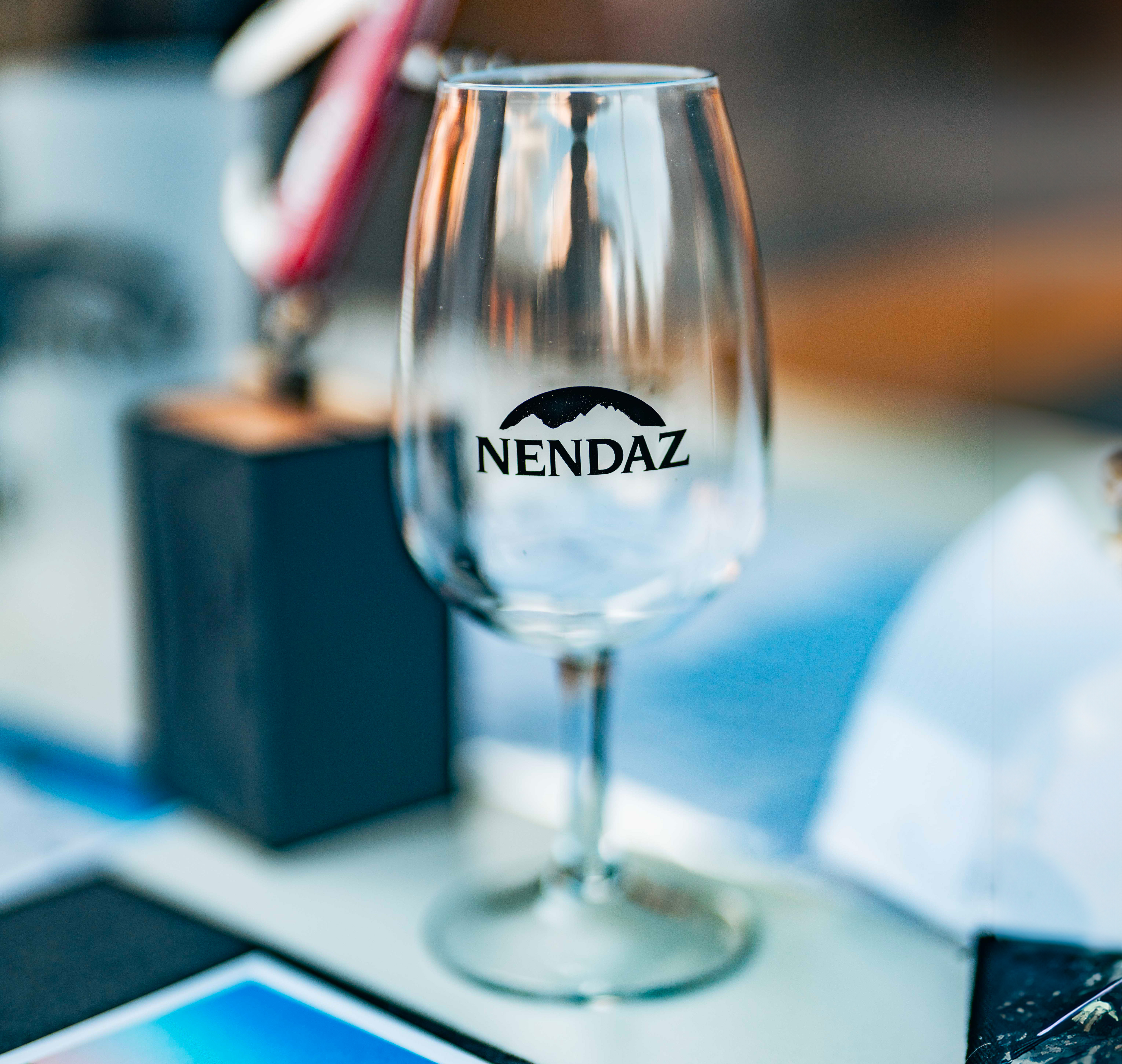 wine glass (plastic)