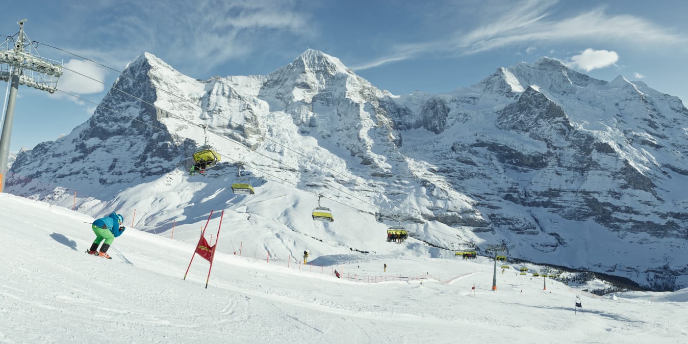 Lauberhorn Race Track