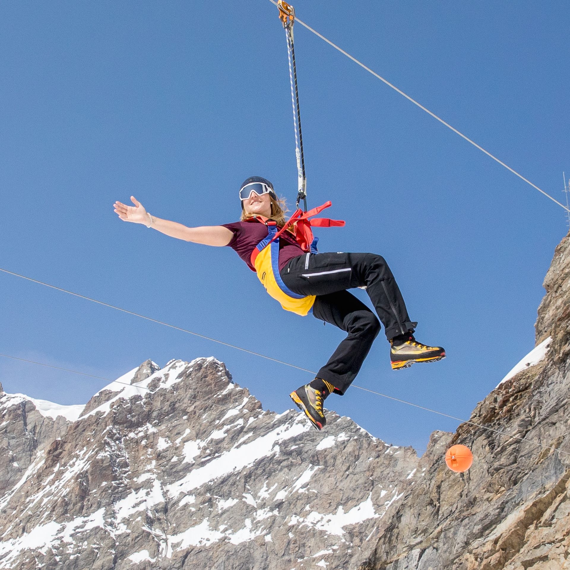 Jungfraujoch - Tyrolienne