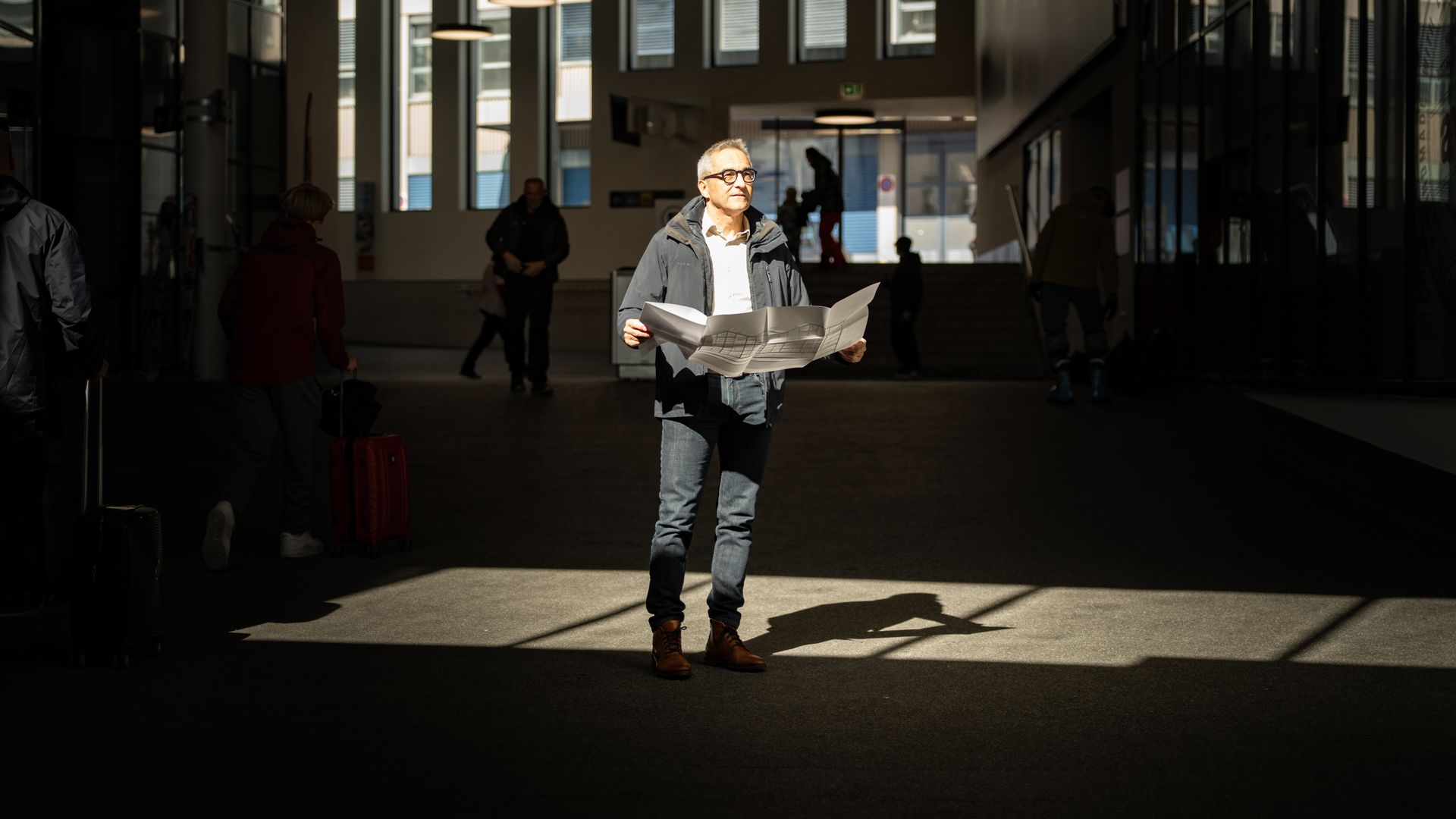 Bruno Muoser, représentant du maître d'ouvrage du groupe Schmid