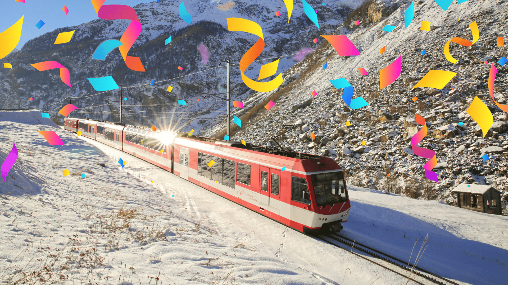 MGBahn Fasnacht Konfetti