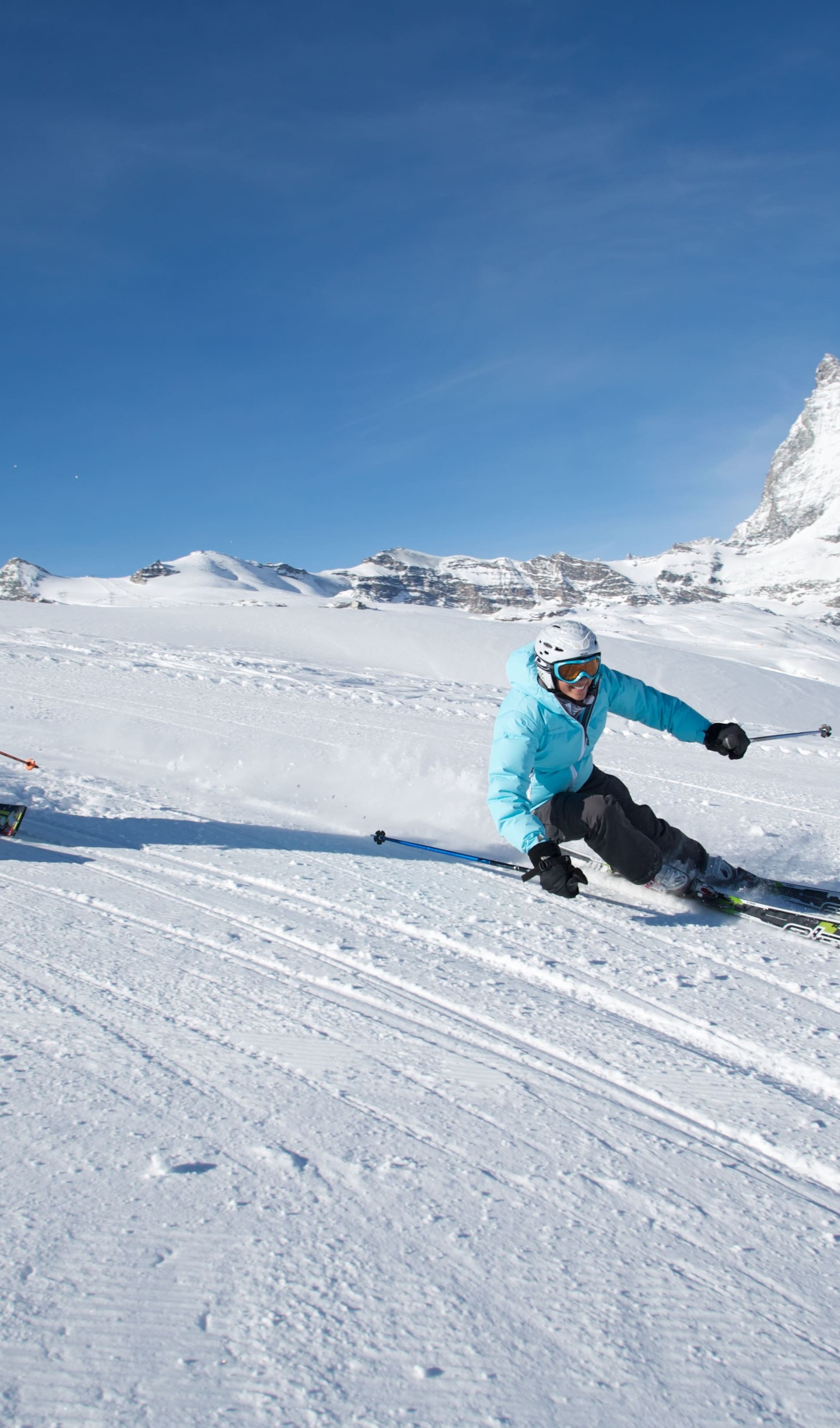 Skiing Gornergrat