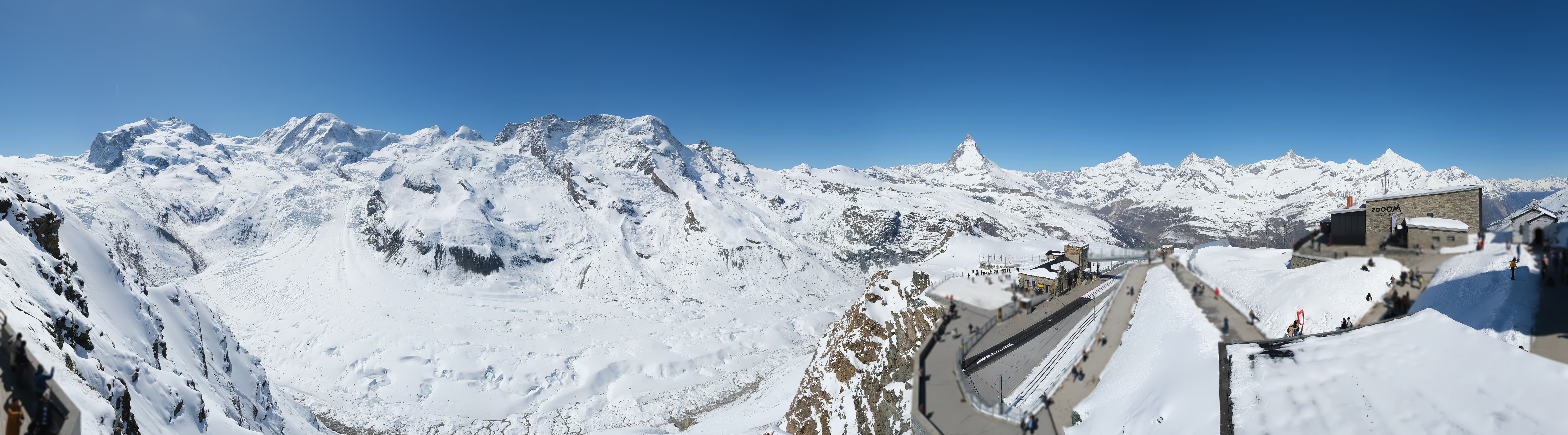 Panoramablick Gornergrat Mai23