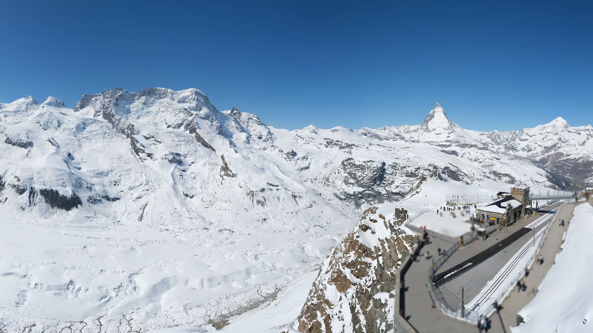 Panoramablick Gornergrat Mai23
