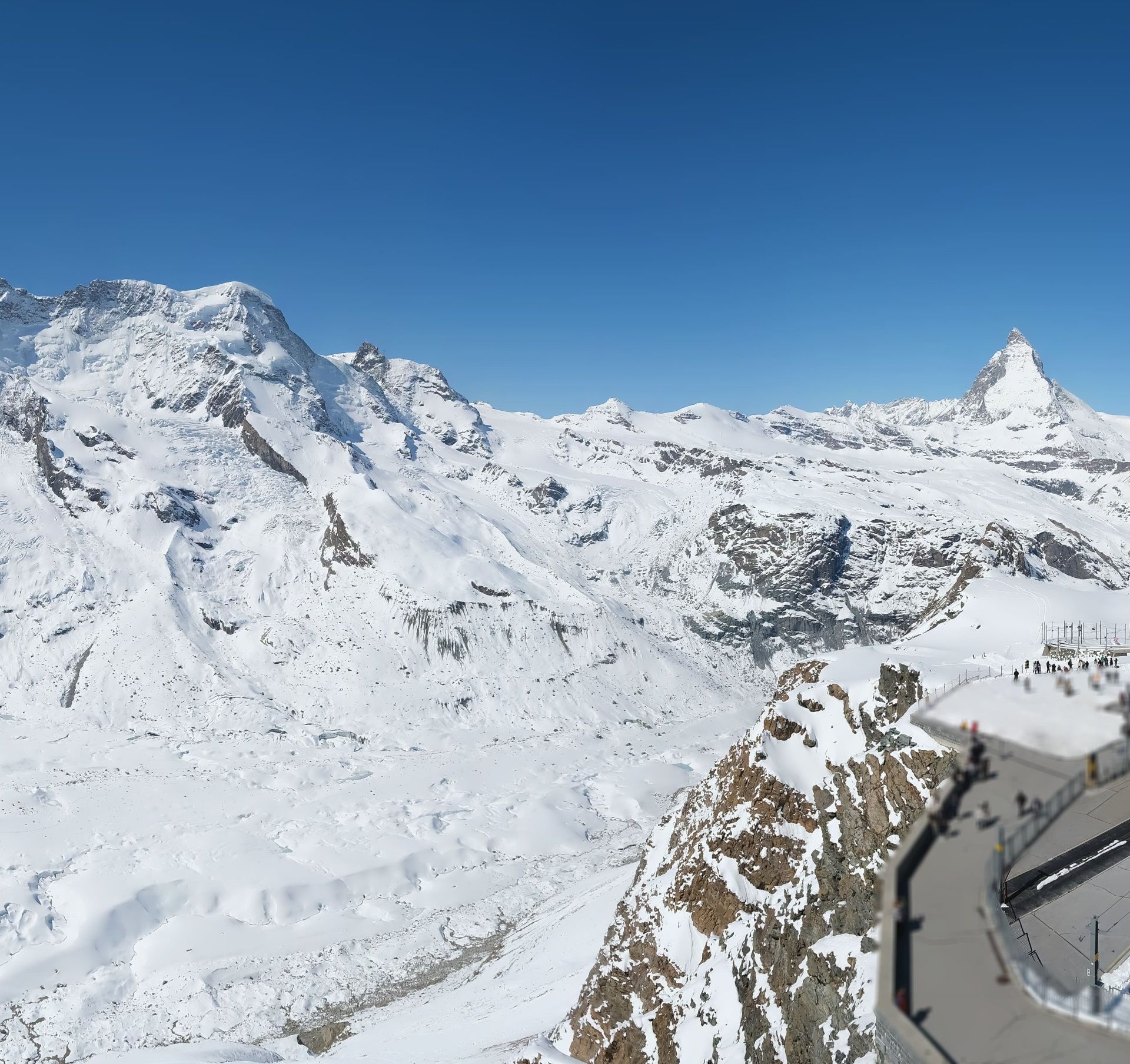 Panoramablick Gornergrat Mai23
