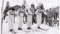 Skirennen Zermatt 1932 Start