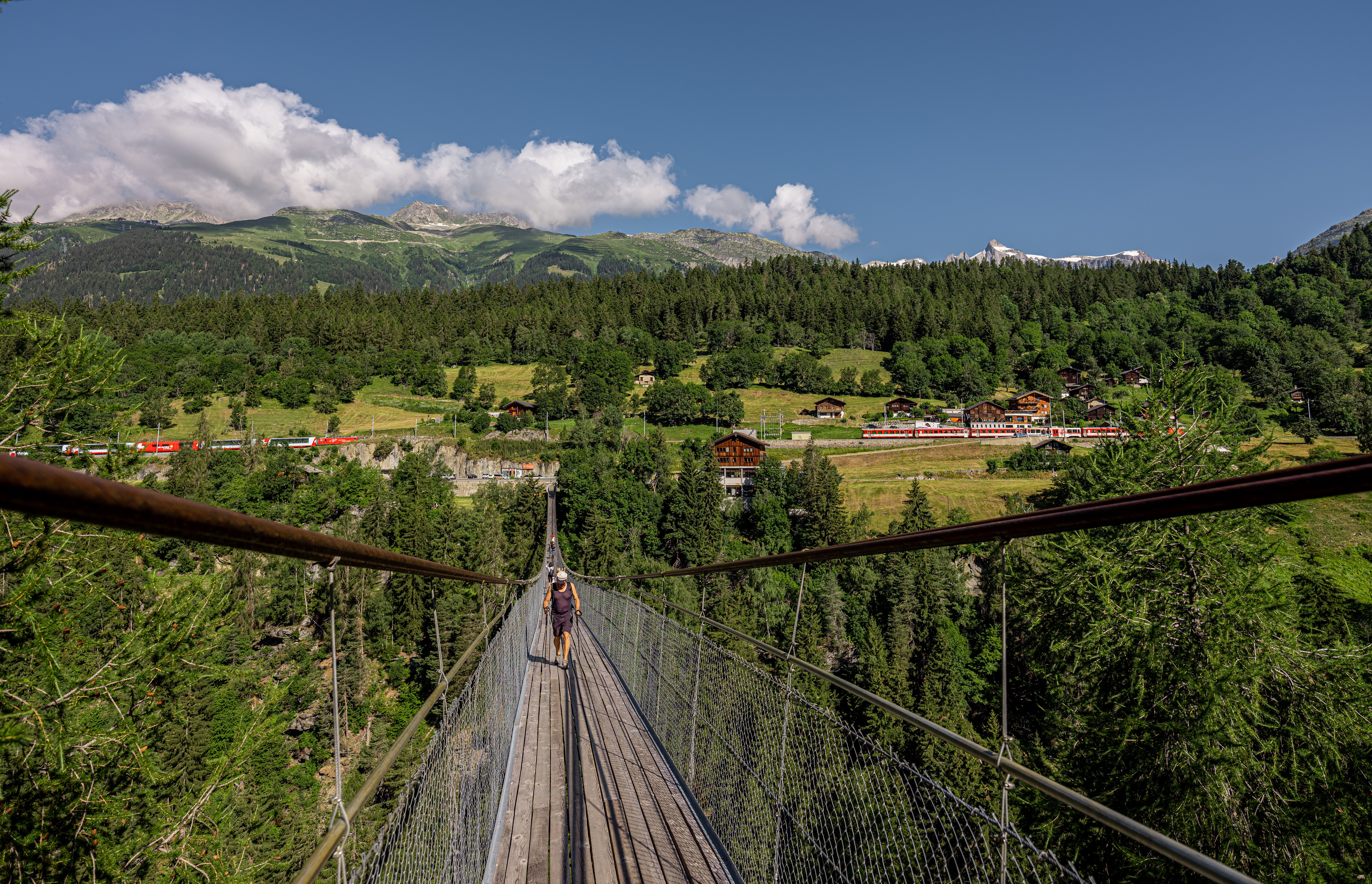 Hängebrücke Fürgangen