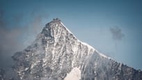 Blick auf das Weisshorn vom Gornergrat aus, Zermatt, Schweiz