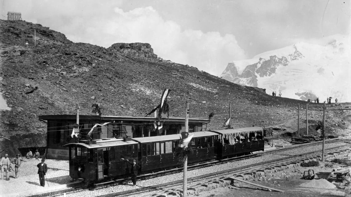 Gornergrat Station 1898, auf 3'018 m ü.M.