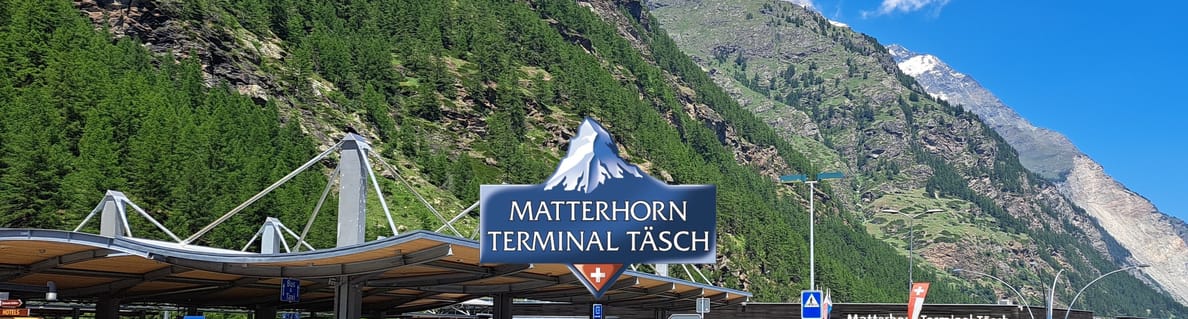 Matterhorn Terminal Täsch, summer Matterhorn Terminal Täsch, summer