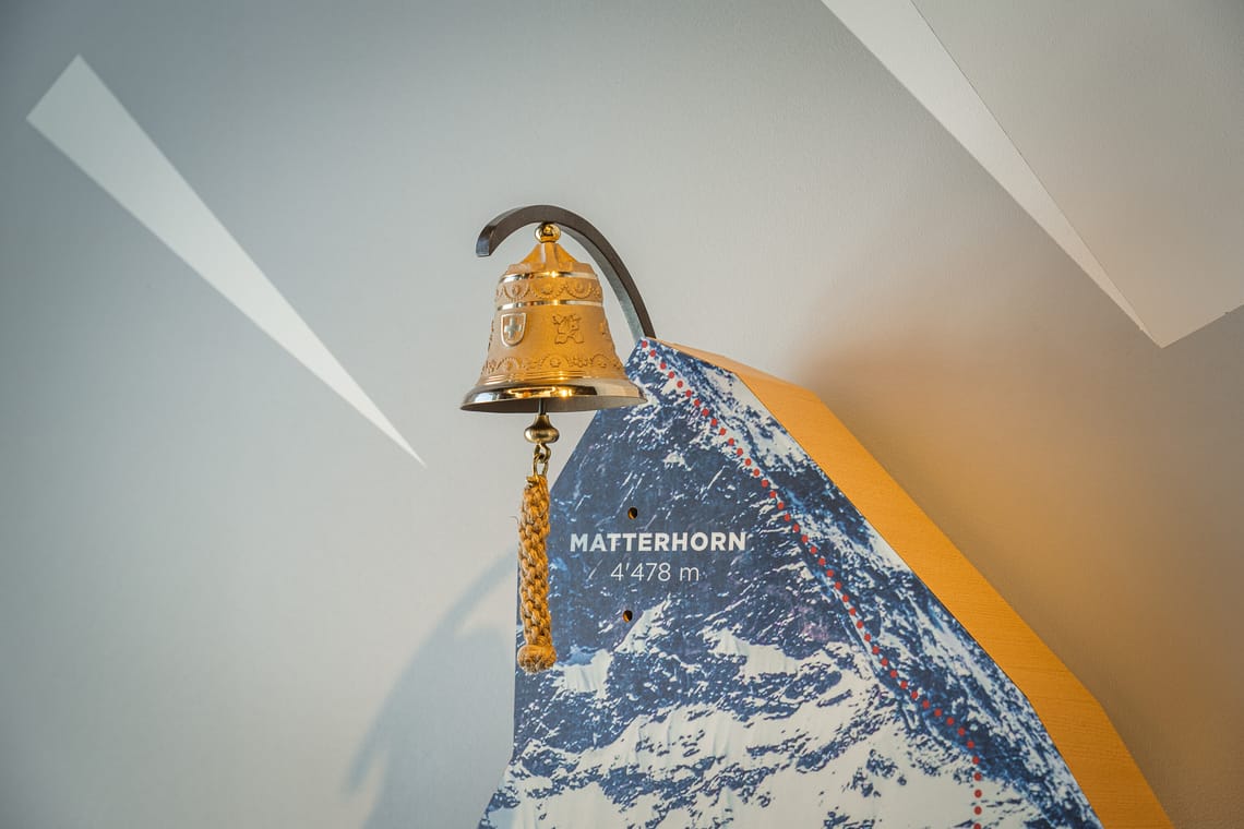 Kletterwand in der Erlebniswelt Zooom the Matterhorn 