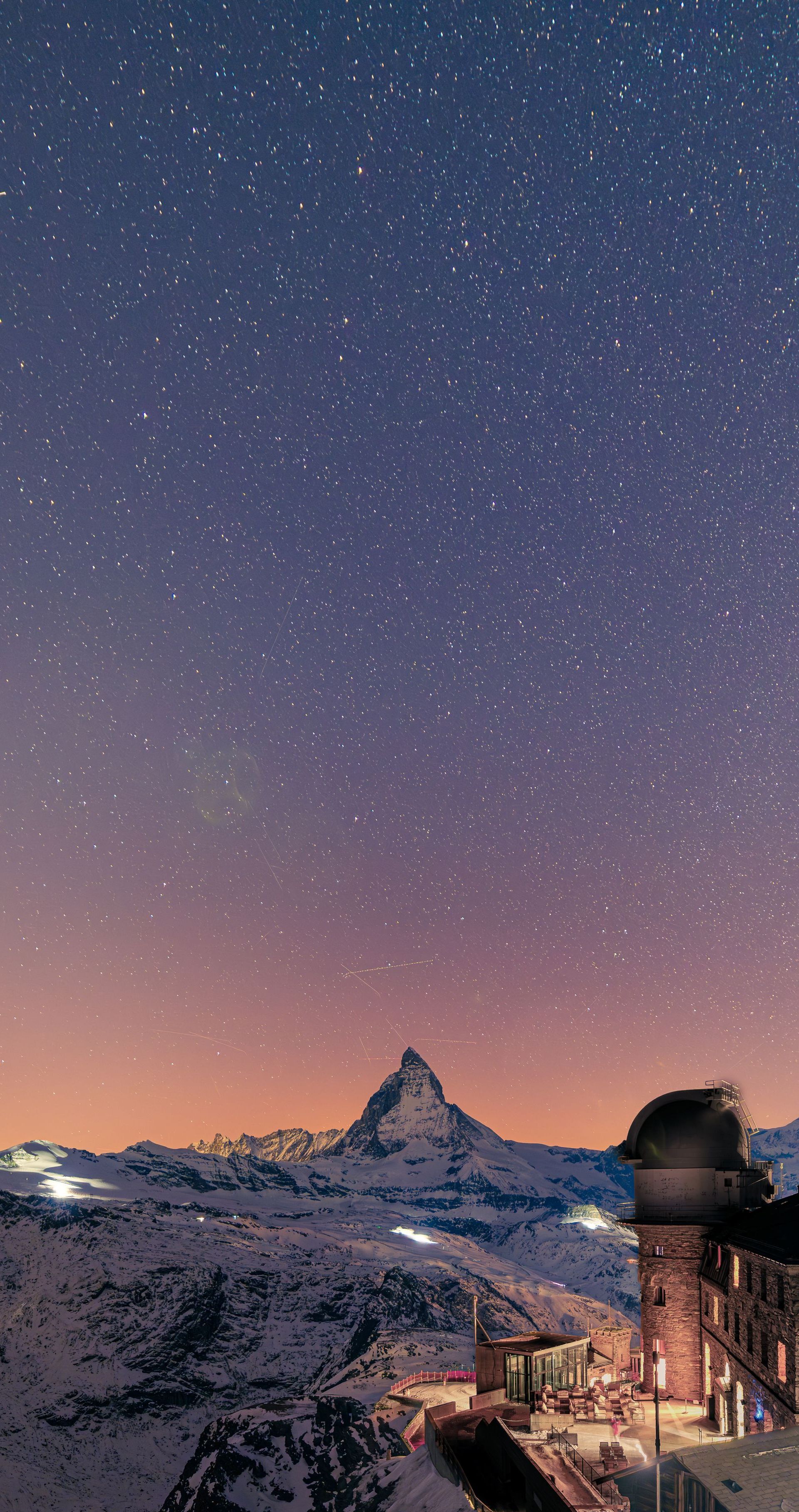 Starry sky_ Dining with the Stars on the Gornergrat, Zermatt
