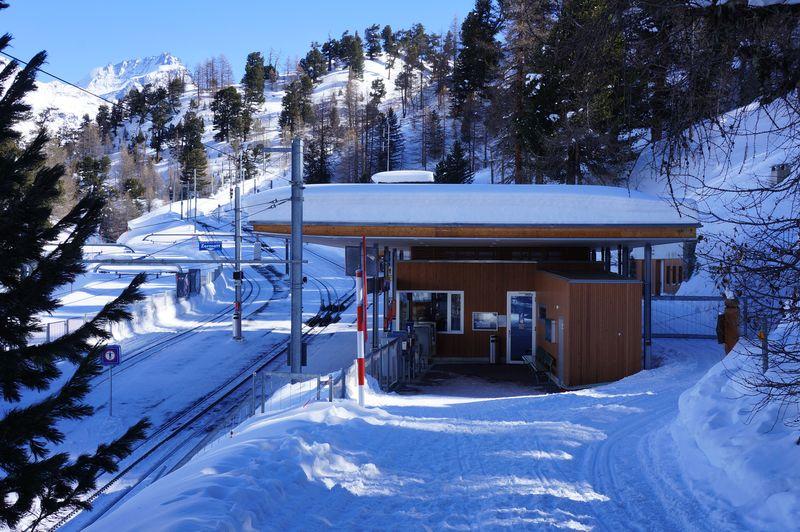 Riffelalp Station Gornergrat Bahn