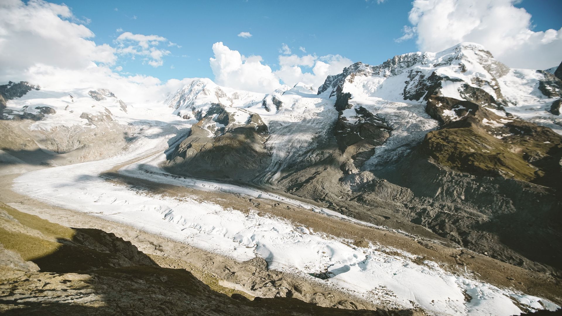 Gornergletscher Panorama