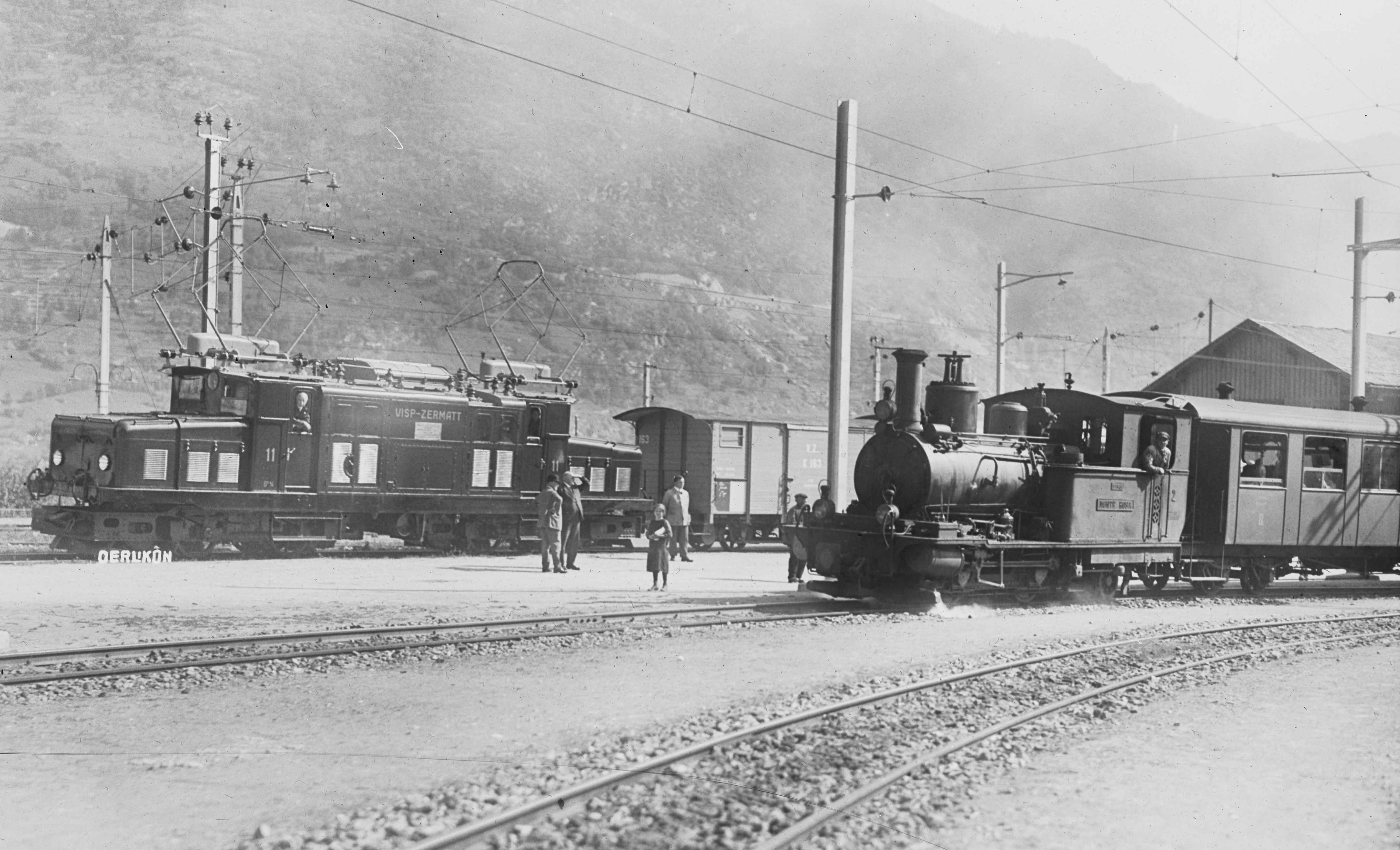 BVZ Lokomotiven Elektro und Dampf