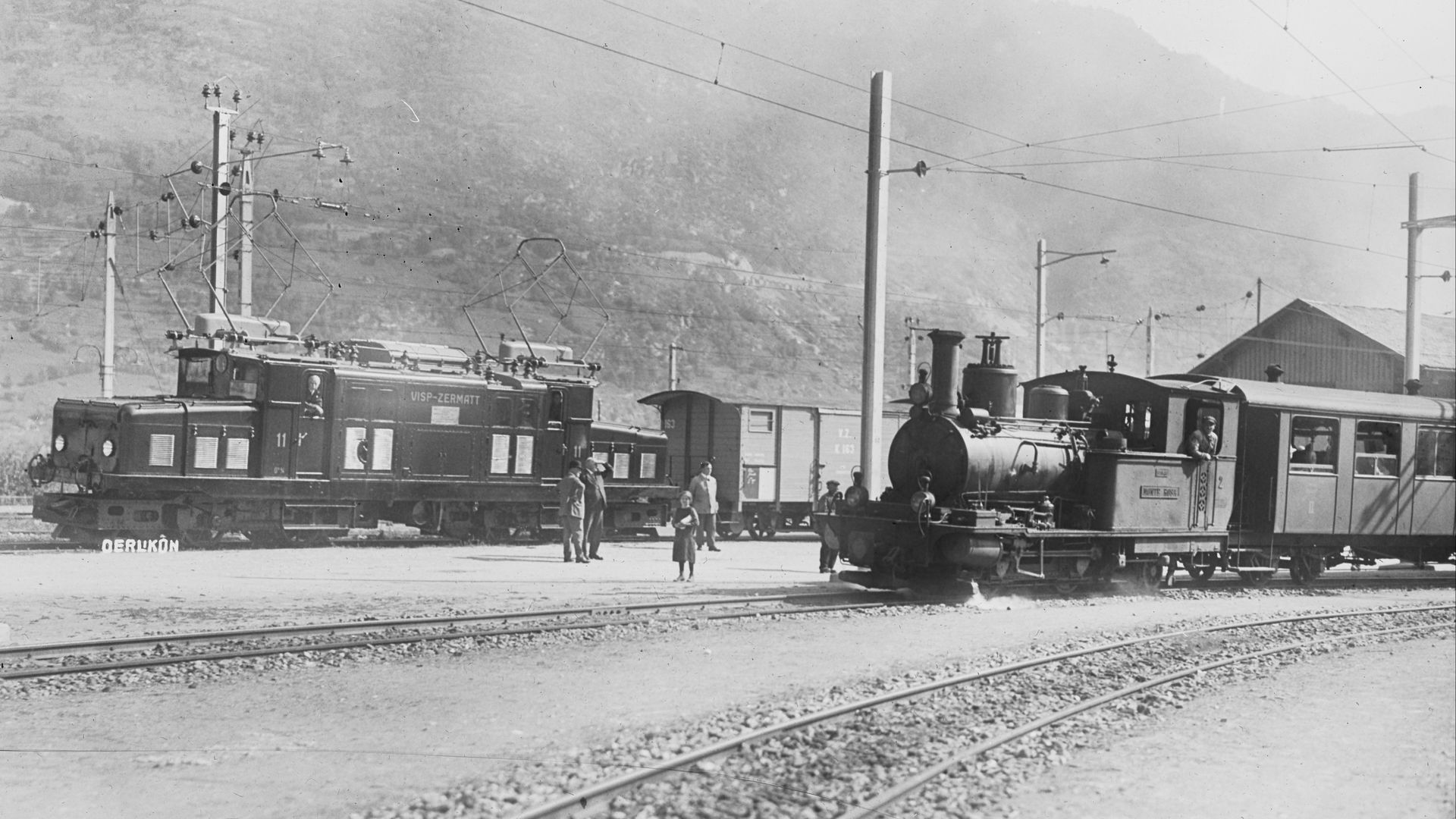 BVZ Lokomotiven Elektro und Dampf